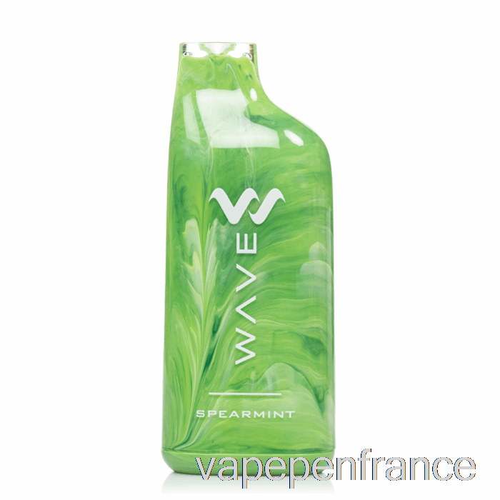 Stylo Vape Jetable à La Menthe Verte Wavetec Wave 8000